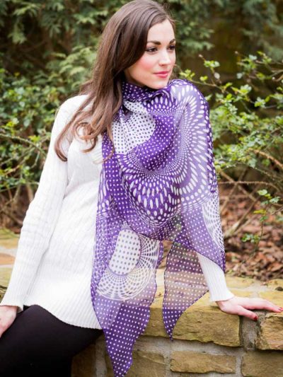 Purple Rain Designer Scarf Ab Antiquo 2